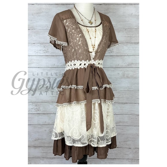 A'reve Romantic Layering Tent Dress - Picture 5 of 11